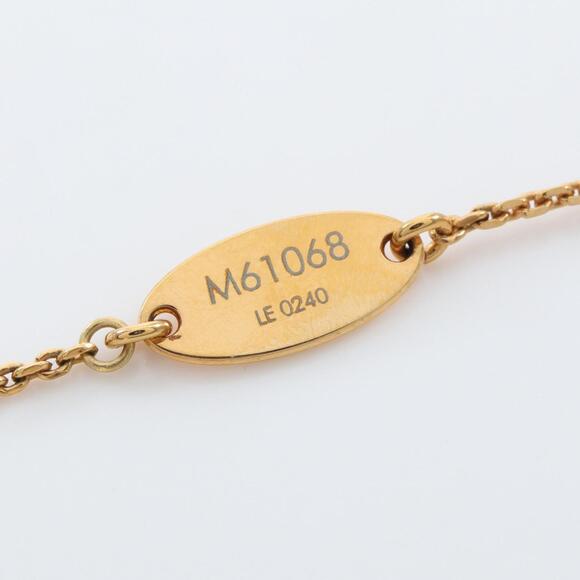 LOUIS VUITTON Gold Necklace - Picture 5 of 8